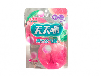 Конфета арт. 201966-1/201942 "Персик" жевательная 22 г 12 шт. упаковка'#