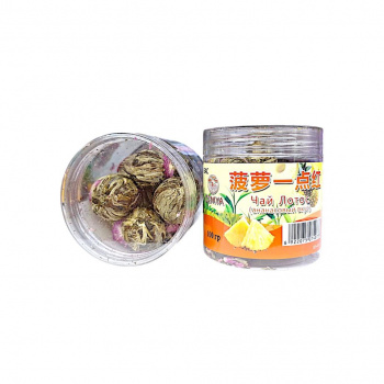 Напиток арт. 074073 Чай Лотос "Ананас" 100 г в банке* Напиток арт. 074073 Чай Лотос "Ананас" 100 г в банке*