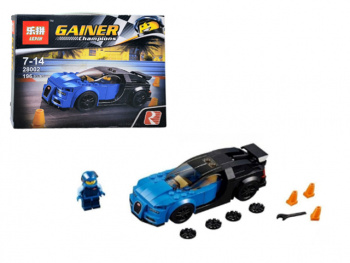 Конструктор арт. 28002 Автомобиль 196 дет. в кор.•/40 шт./