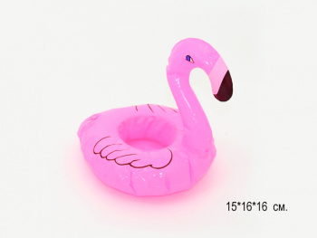 Надувн. держатель арт. 1214-23-5 Фламинго  в пак._