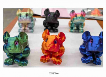 Фигурка 3Д арт. 805171/AX-18 Шиншилла подвижная 15 см в пак. Фигурка 3Д арт. 805171/AX-18 Шиншилла подвижная 15 см в пак.