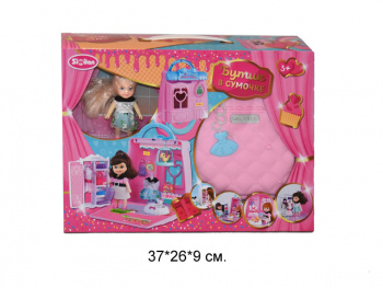 Дом для кукол арт. 052-2 "Комната в сумке" в кор._/24 шт./ Дом для кукол арт. 052-2 "Комната в сумке" в кор._/24 шт./