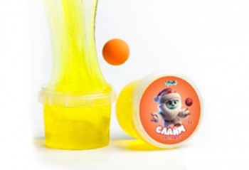 Слайм "Стекло" 90 гр Жёлтый Мяч-Прыгун Слайм "Стекло" 90 гр Жёлтый Мяч-Прыгун